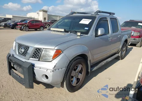 2005 Nissan Frontier Le из США, поврежденный, VIN 1N6AD07U05C441910